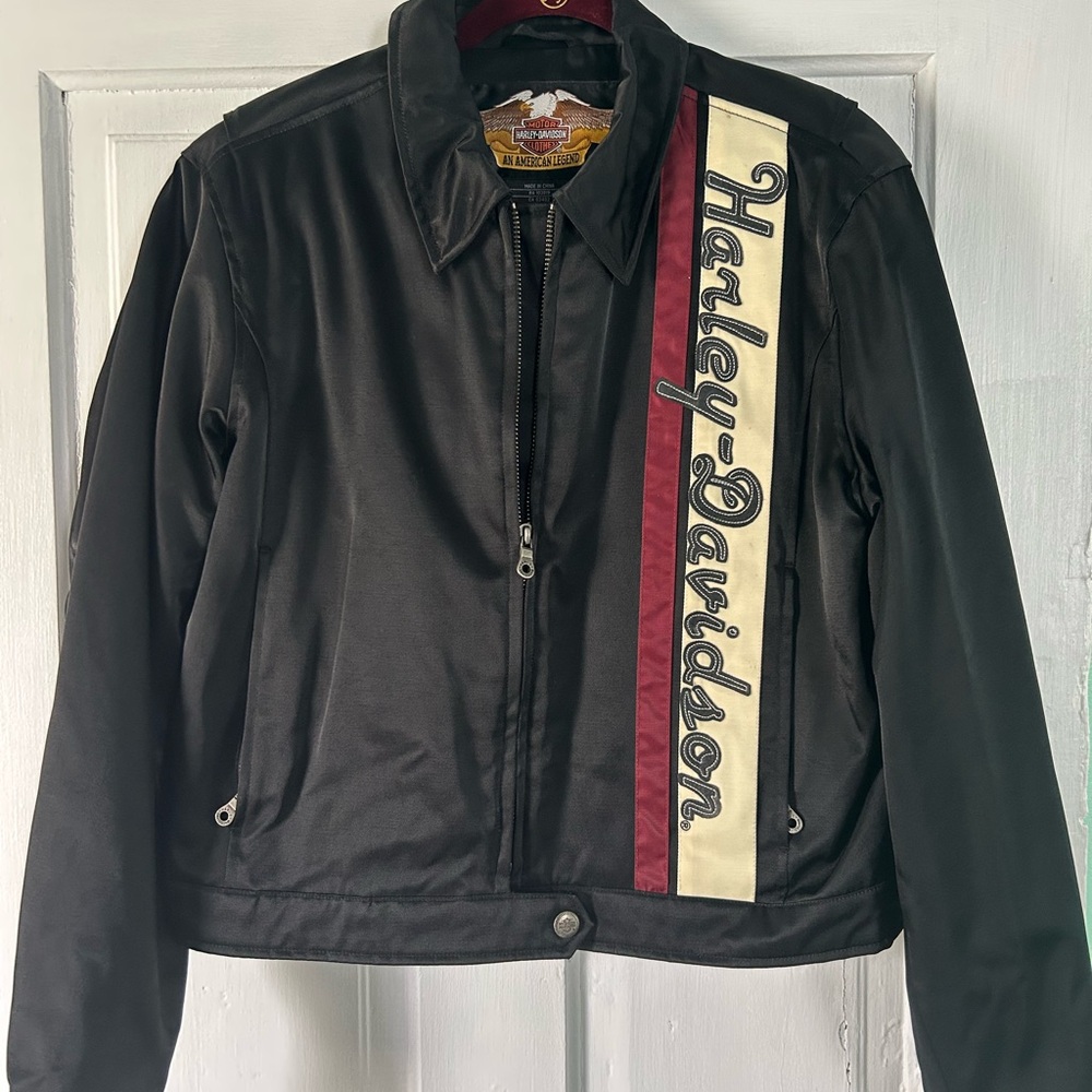 Harley-Davidson large leather jacket - women’s
